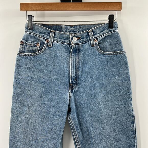 Levi's Women's Vintage 550 Relaxed FIt Tapered Leg Jeans - Light Wash - 4 - Picture 2 of 10